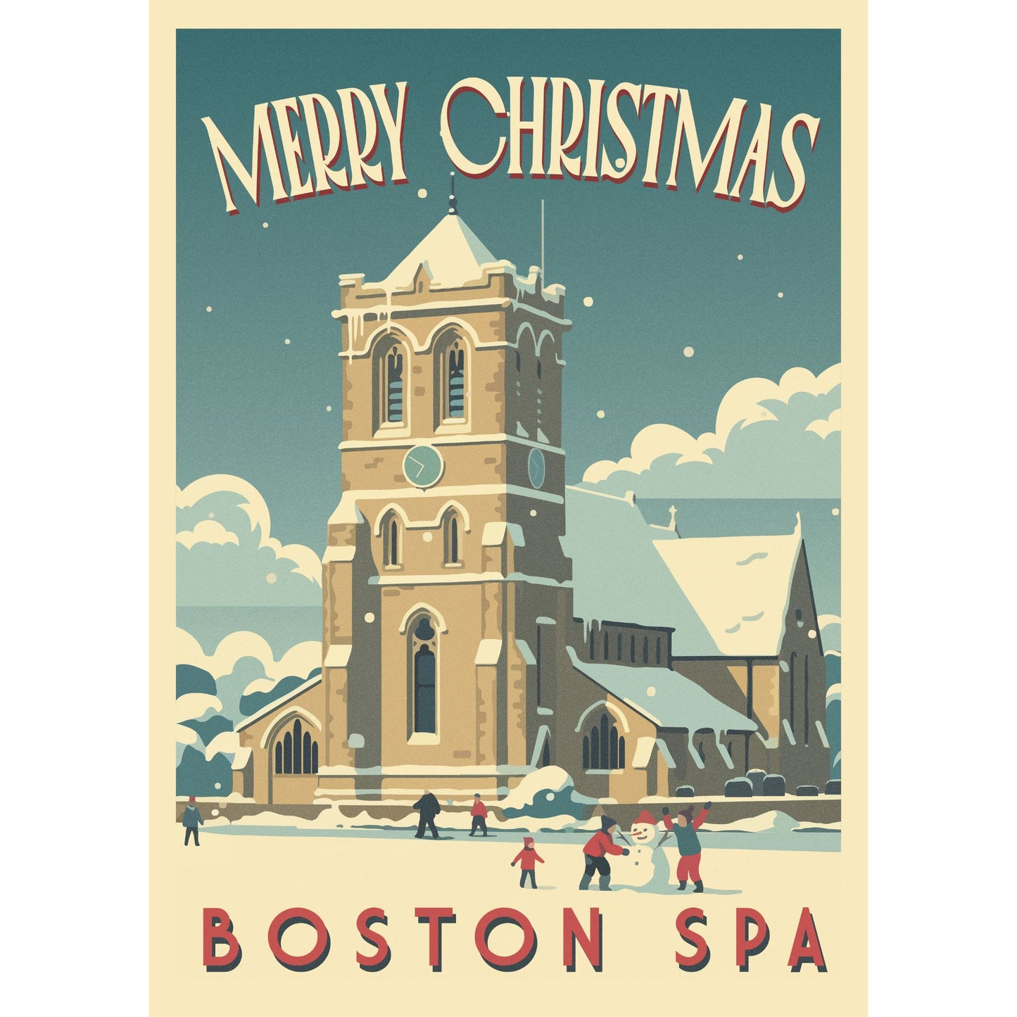 Boston Spa - Christmas Card