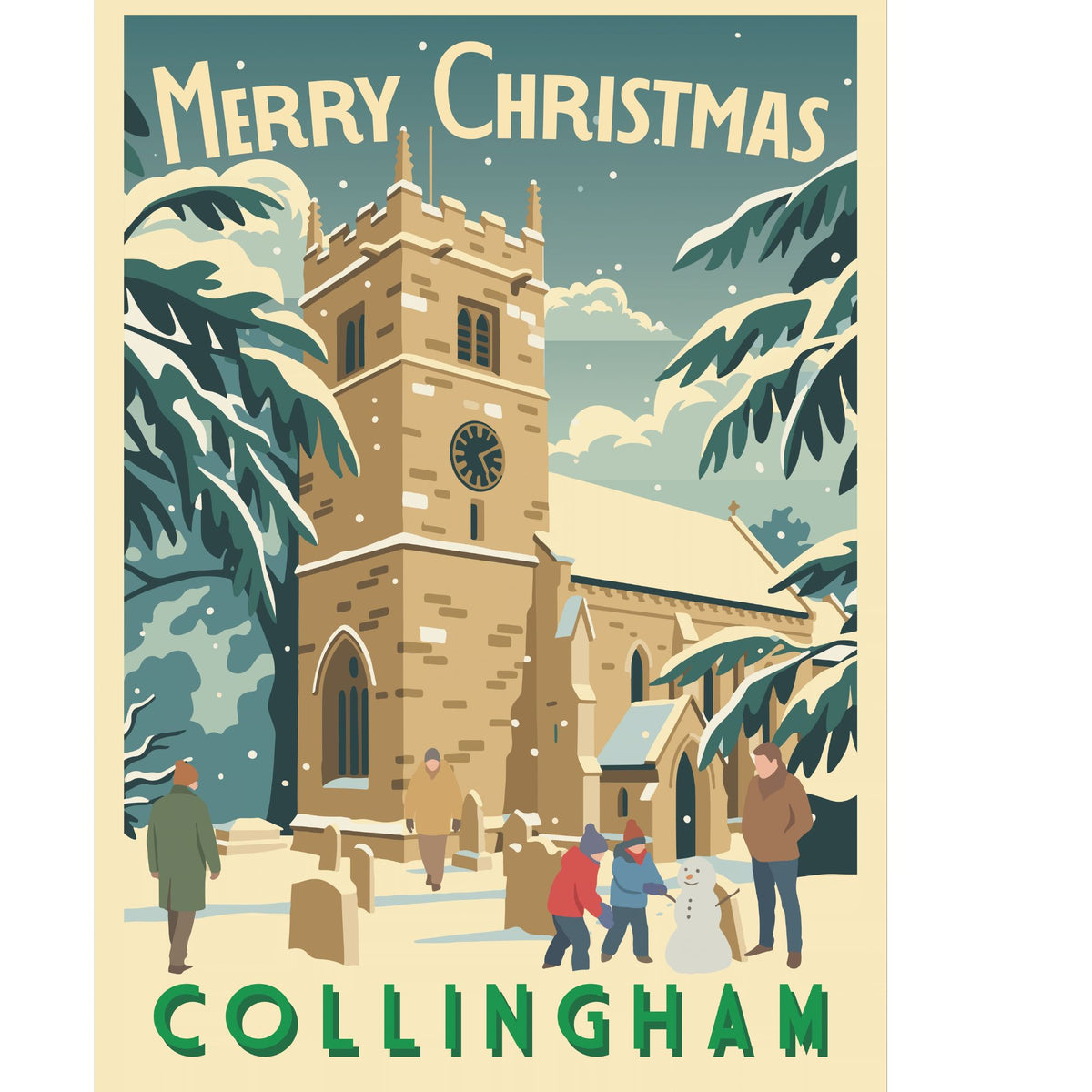 Collingham - Christmas Card